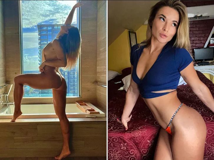 Ukrainian UFC beauty Moroz shows a patriotic photo in a bikini