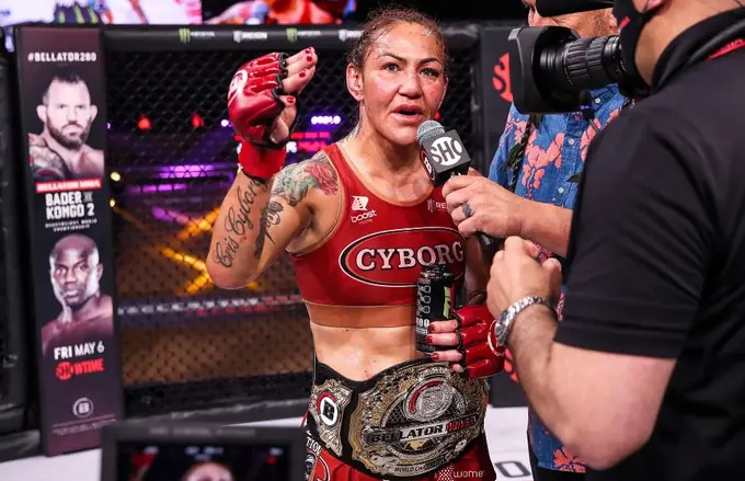 Bellator champion Cyborg wants to fight in BKFC fist-fighting league