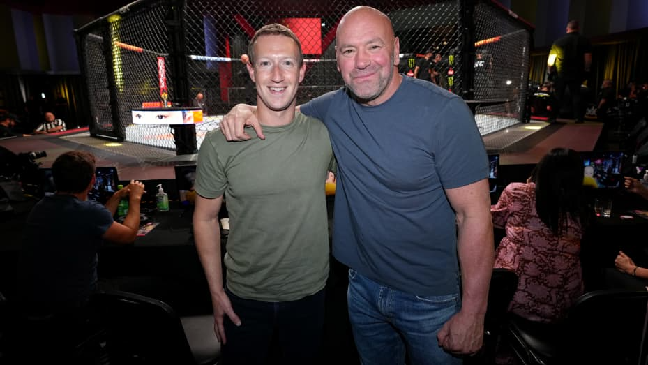 Dana White Says Zuckerberg Wants To Fight In UFC