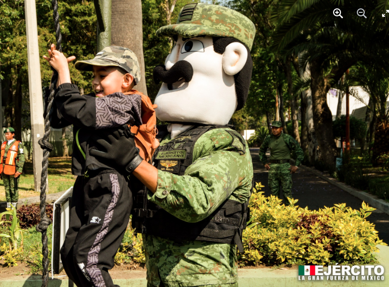 El Ejército Mexicano abrió sus puertas para realizar una caminata deportiva única en su tipo