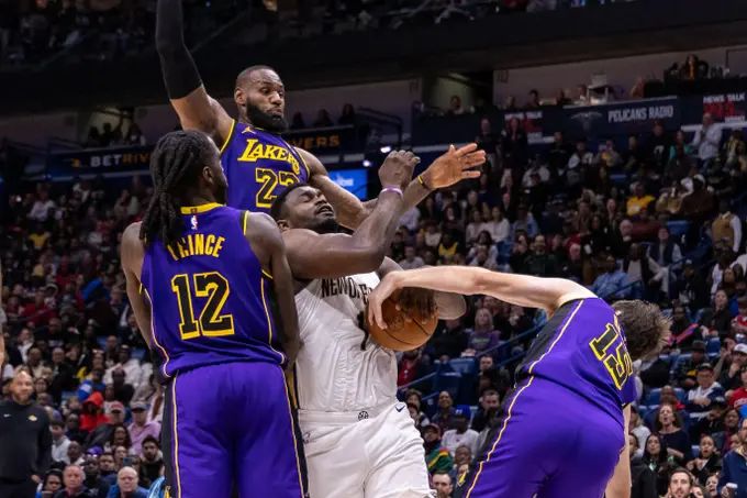 Los Angeles Lakers vs New Orleans Pelicans. Pronóstico, Apuestas y Cuotas│10 de febrero de 2024