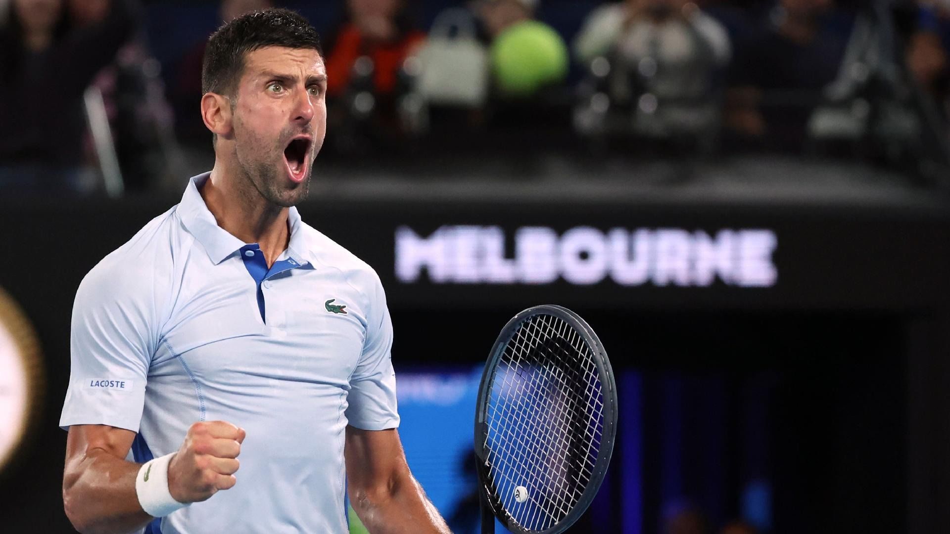 Djokovic Has His 700th Hard Court Win, Chasing Federer's Record