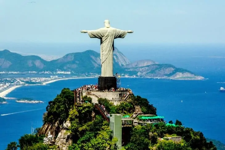 Brazil Turns off Lights on Christ the Redeemer Statue to Support Real Madrid Forward Vinicius Júnior