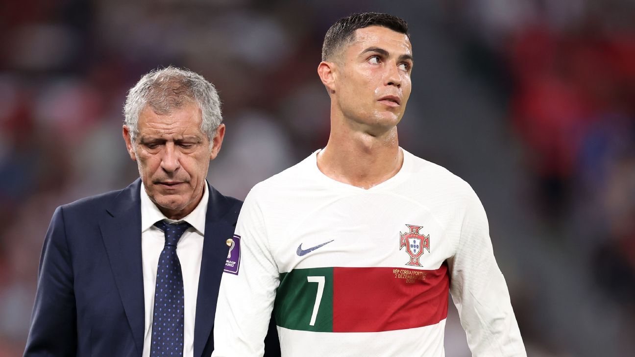 Ronaldo threatens to quit the Portuguese national team over conflict with head coach Santos