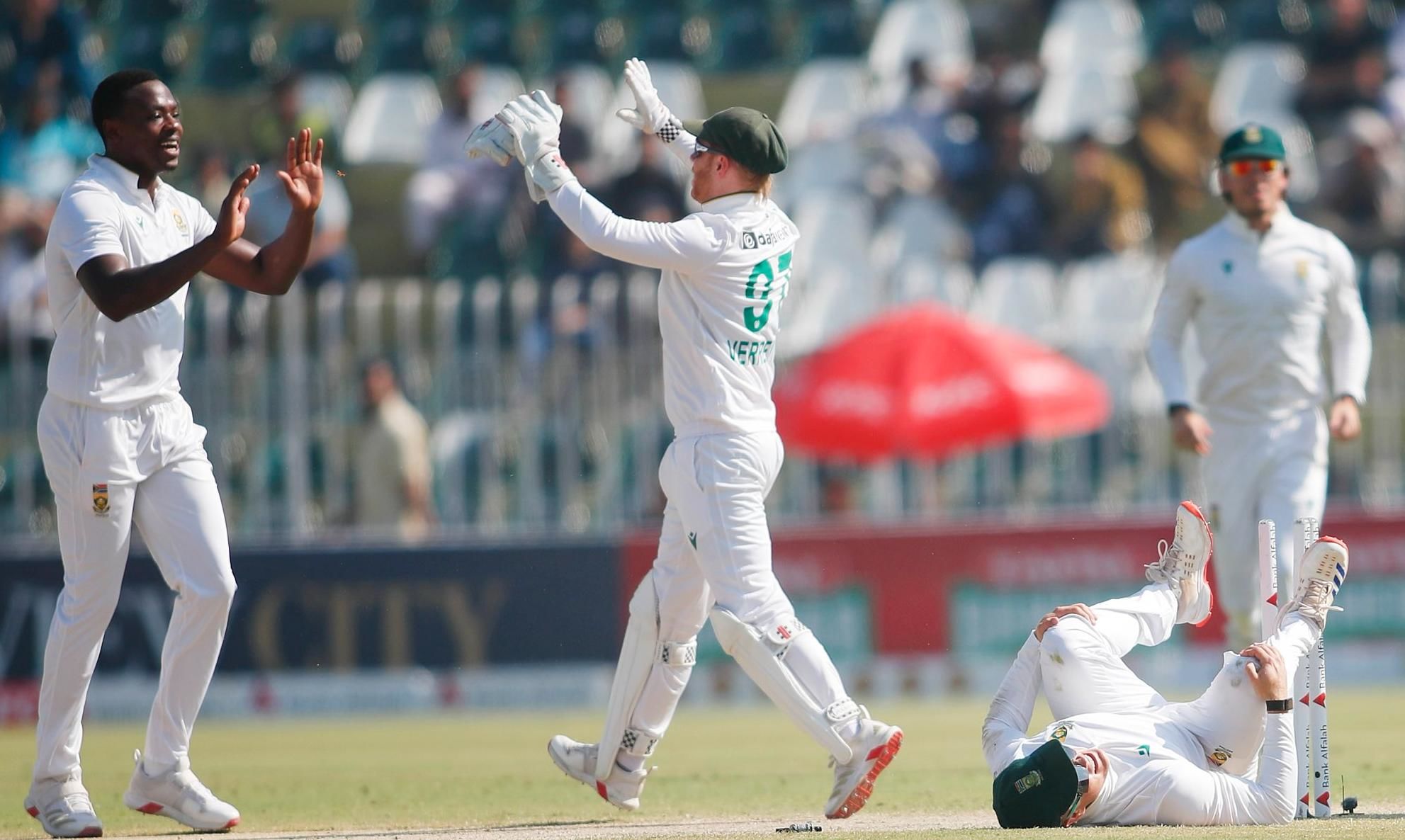 2nd Test: Simon Harmer’s Six-for Spins South Africa to Series-levelling Win in Rawalpindi