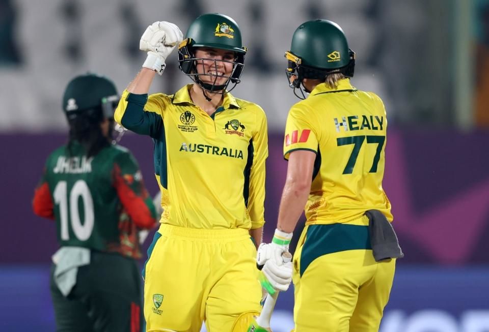 Australia Thrash Bangladesh To Storm Into Women’s World Cup Semifinals