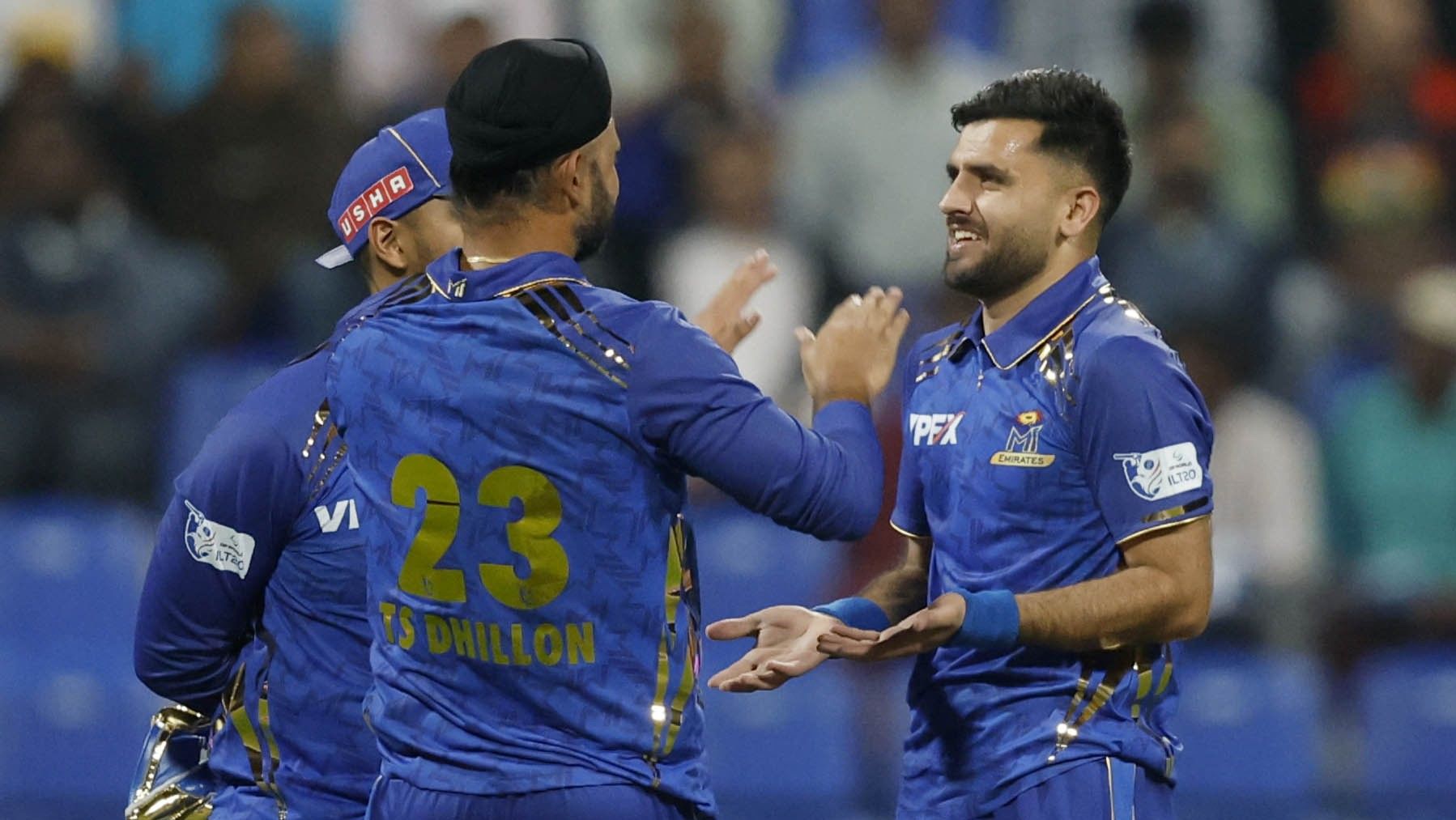 ILT20: Farooqi’s 4-for, Bairstow’s Unbeaten 49 Power MI Emirates to Seven-wicket Win