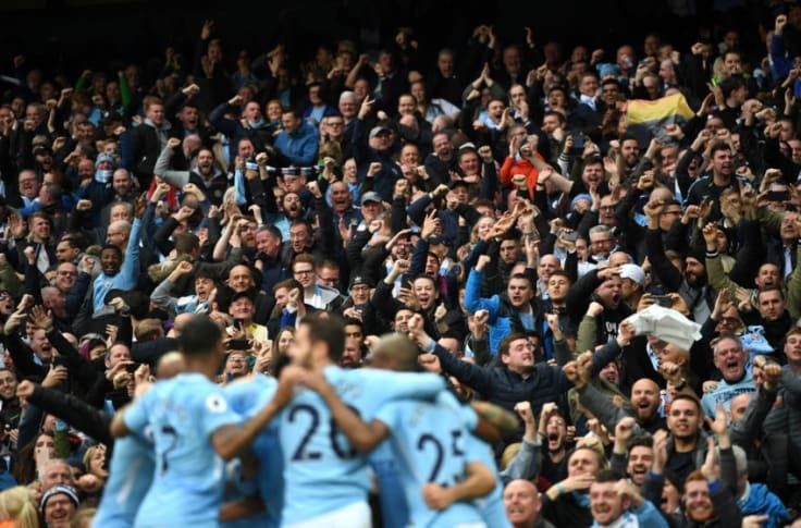 Police nab five people after an attack on Manchester City fan