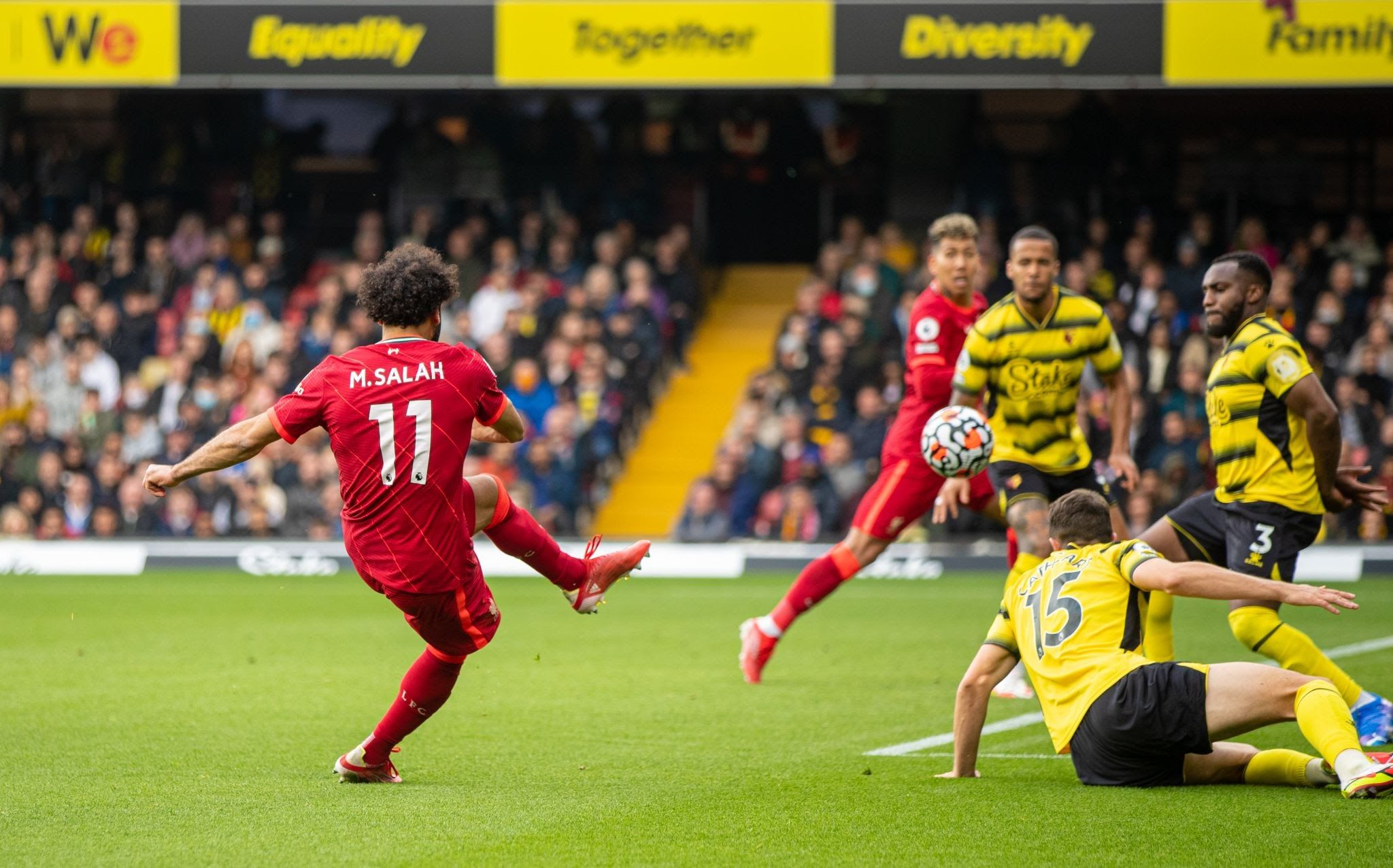 EPL: Hattrick for Firmino as Liverpool wins big against Watford