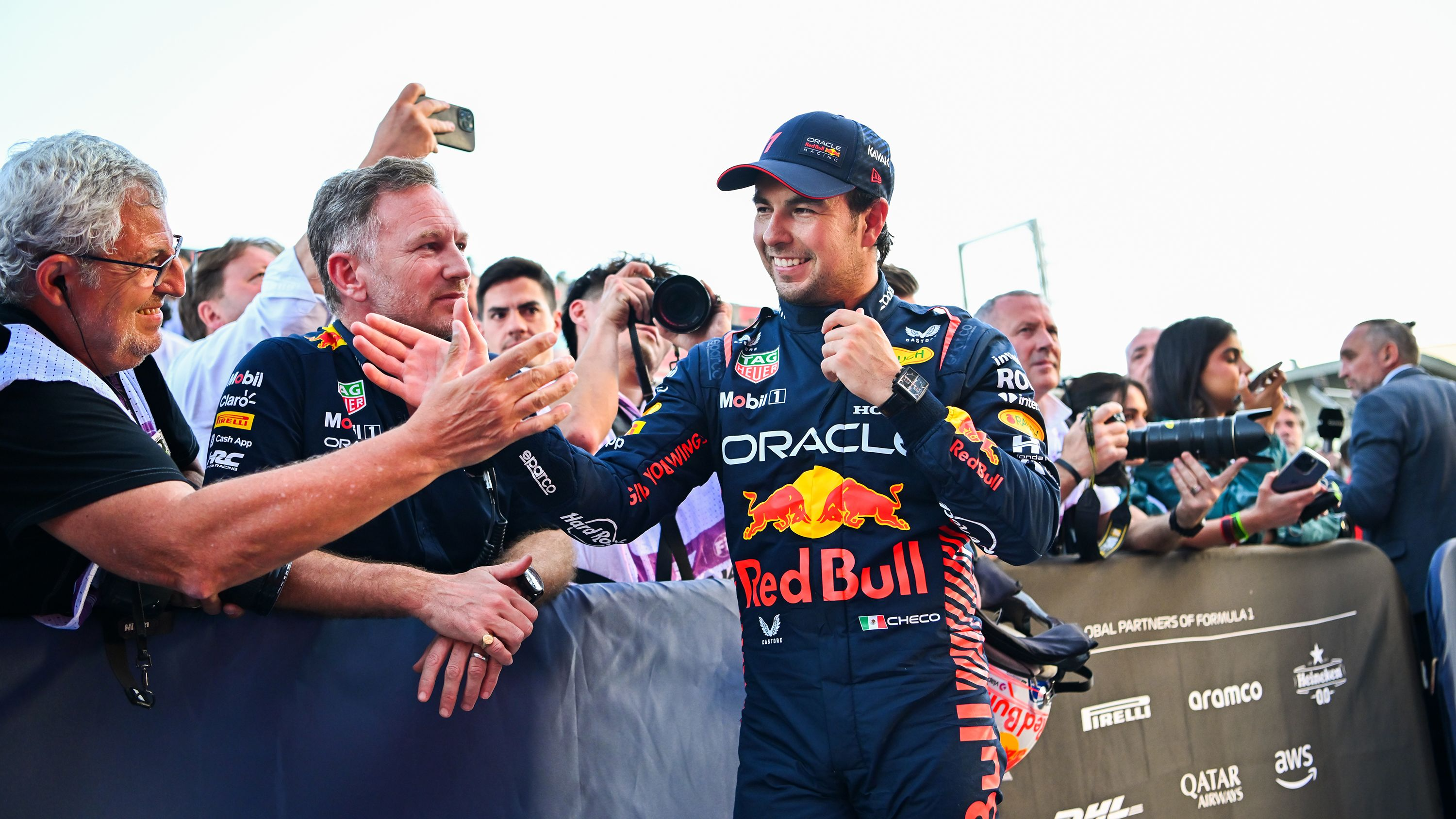 Perez wins Formula One Azerbaijan Grand Prix