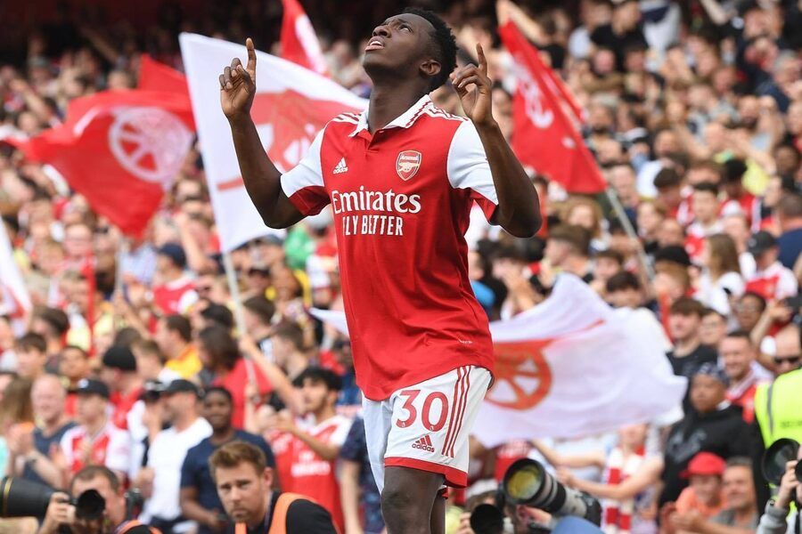 Arsenal renews FW Eddie Nketiah's contract