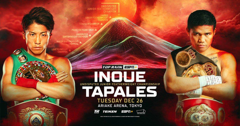 Naoya Inoue vs Marlon Tapales. Pronóstico, Apuestas y Cuotas│26 de diciembre de 2023
