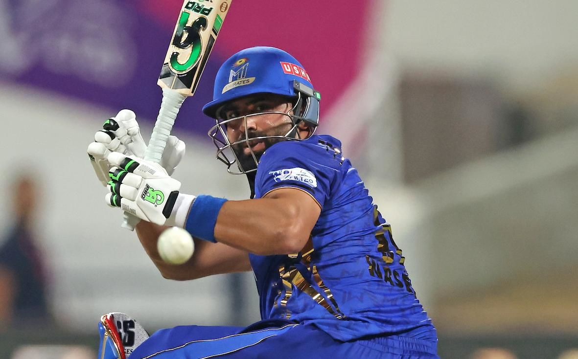 Waseem, Pooran Half-Centuries Secure MI Emirates' Playoff Ticket