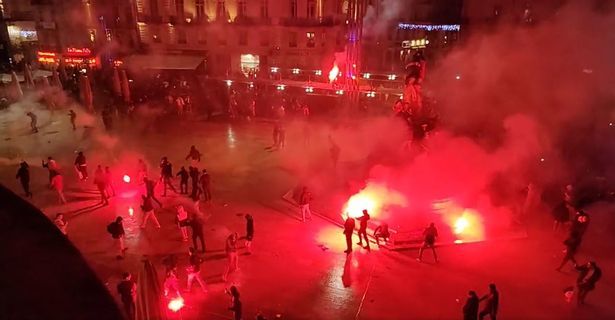 A 14-year-old dies in a clash between French and Moroccan fans in Montpellier