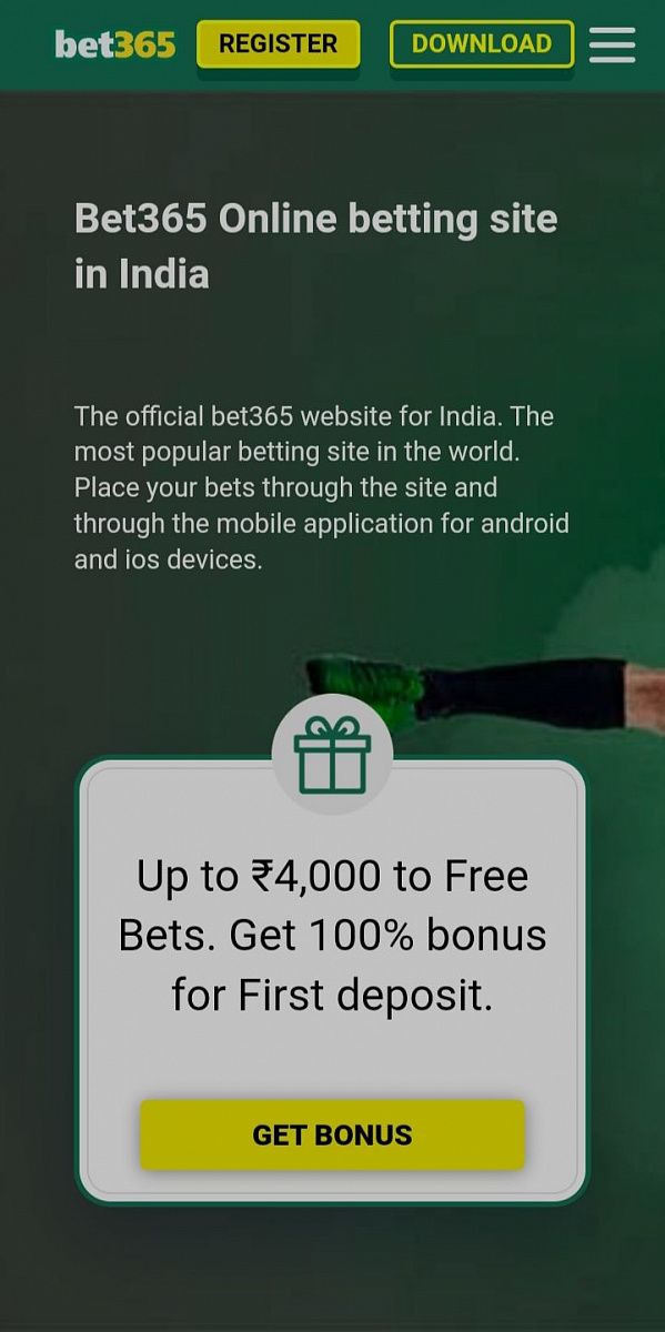 Bet365 app India Bonuses