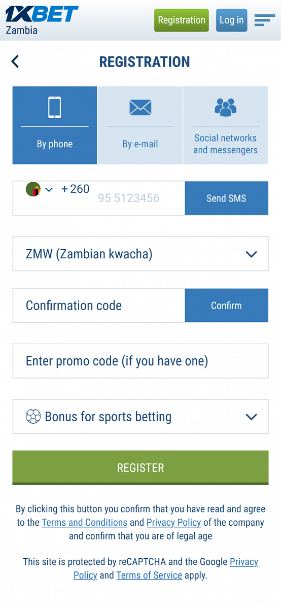 1xBet mobile version on iOS image