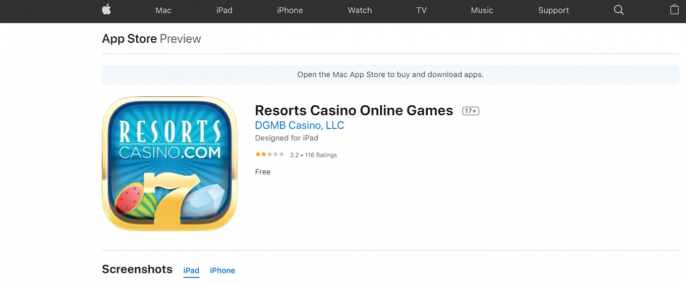 instal Resorts Online Casino