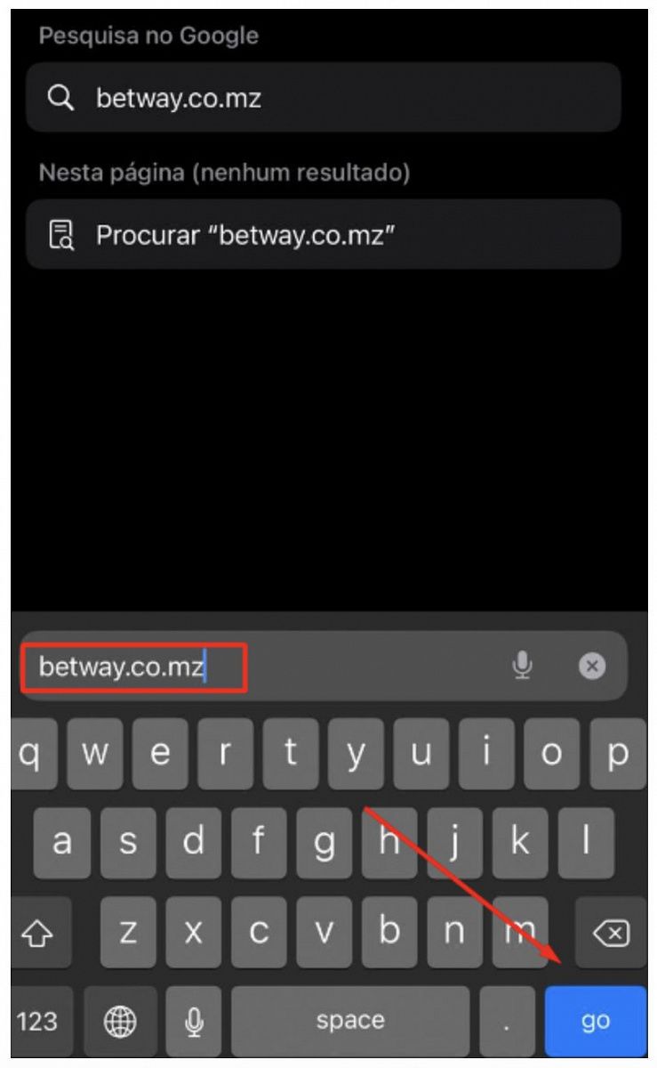 Site oficial da Betway Moçambique através da Betway mobile