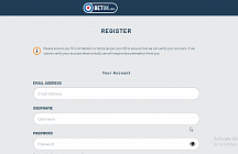 Entering details to register an account with BetUK