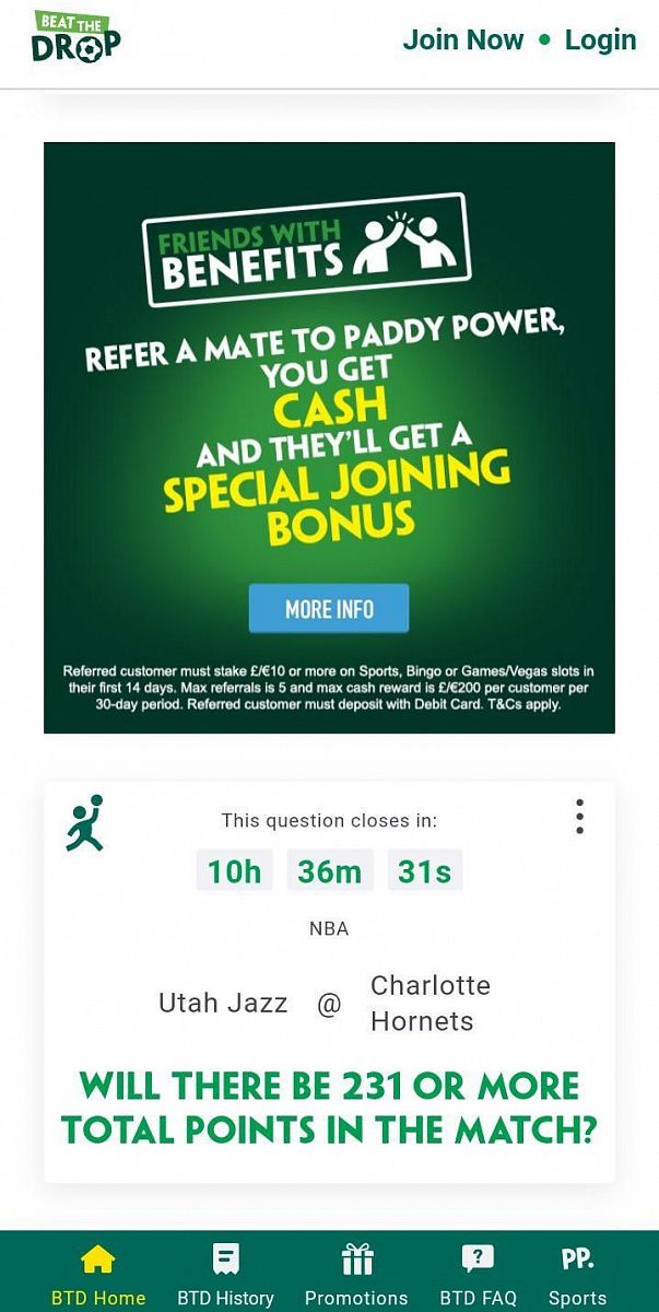 Start beat the drop game