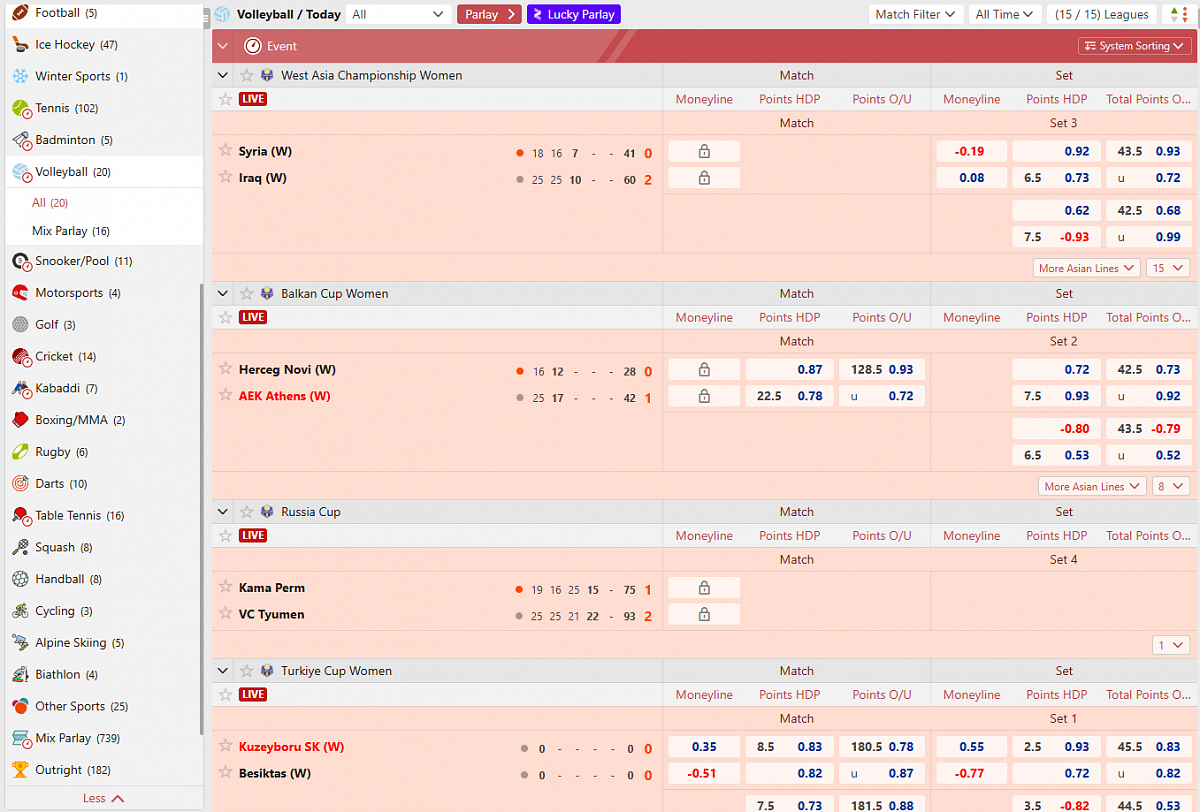 12bet desktop interface