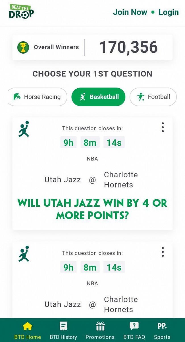 Paddy Power beat the drop