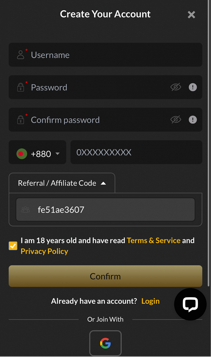 Deposit Process at 8mBets