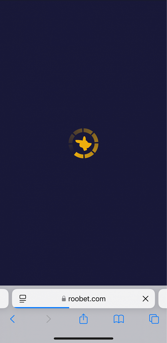 Roobet iOS Add to Home Screen Option 