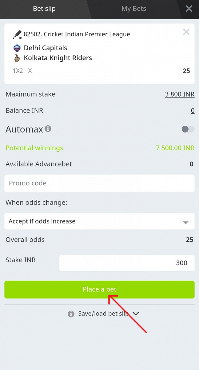 How to Place a bet on WinWinBet
