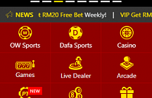 Dafabet app free on an Android Device