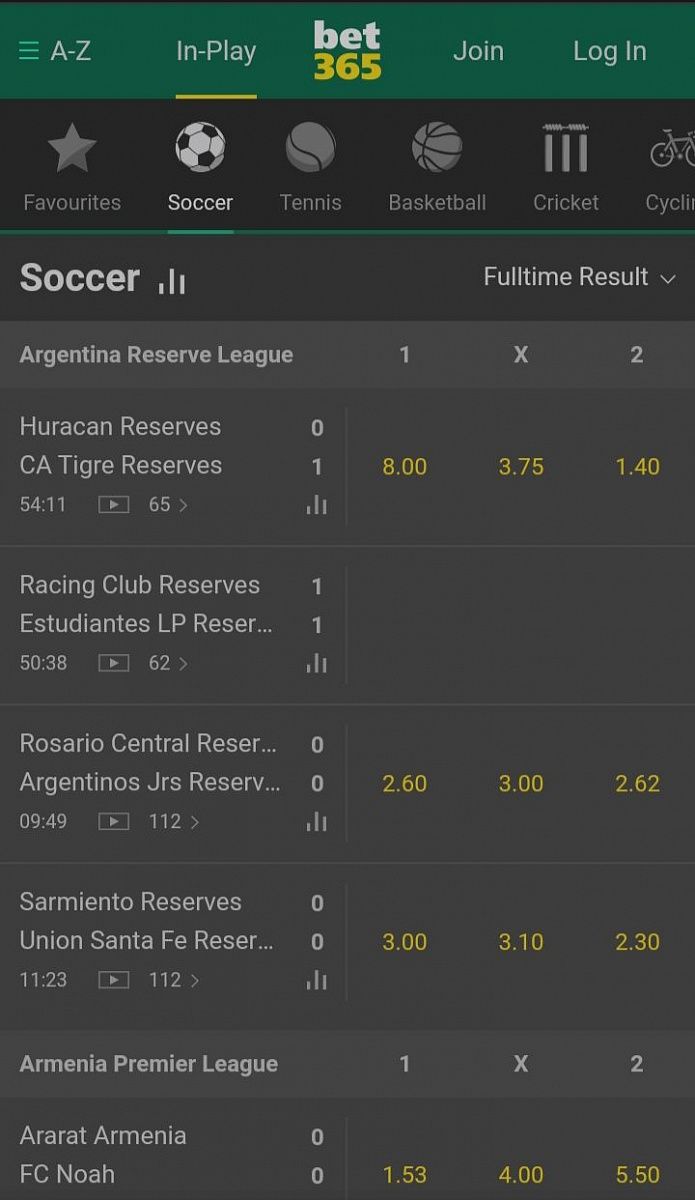 Bet365 India Mobile Version