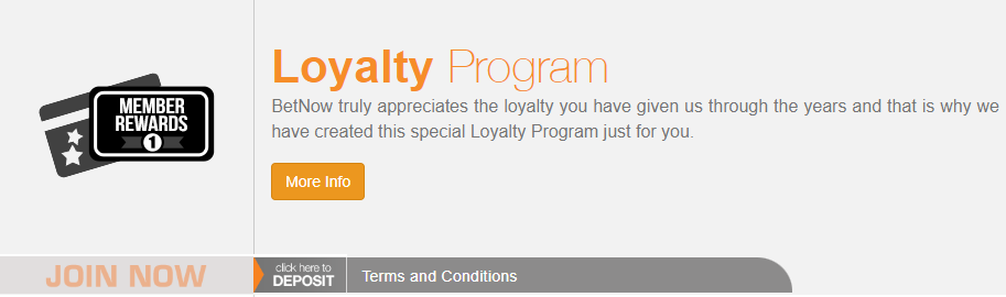 Betnow Loyalty Bonus