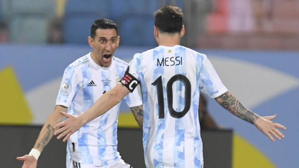 Ángel di María, Lionel Messi Ángel di María, Lionel Messi