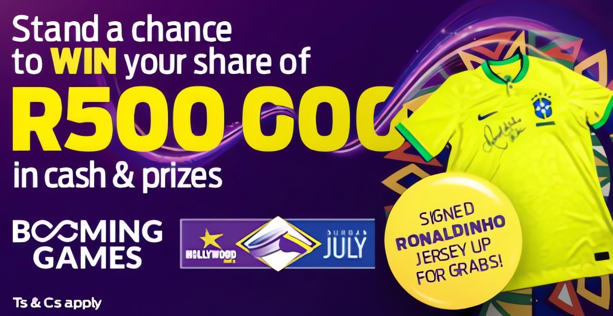 Stand A Chance to Win a Share of R500,000 Booming Games Promotion