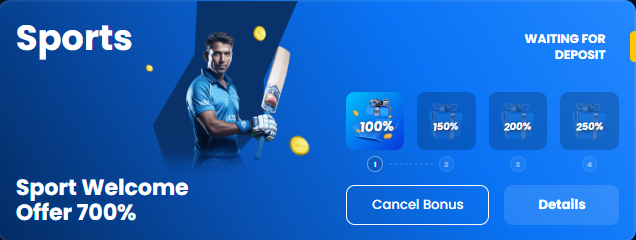 4Rabet App Sports Welcome Bonus