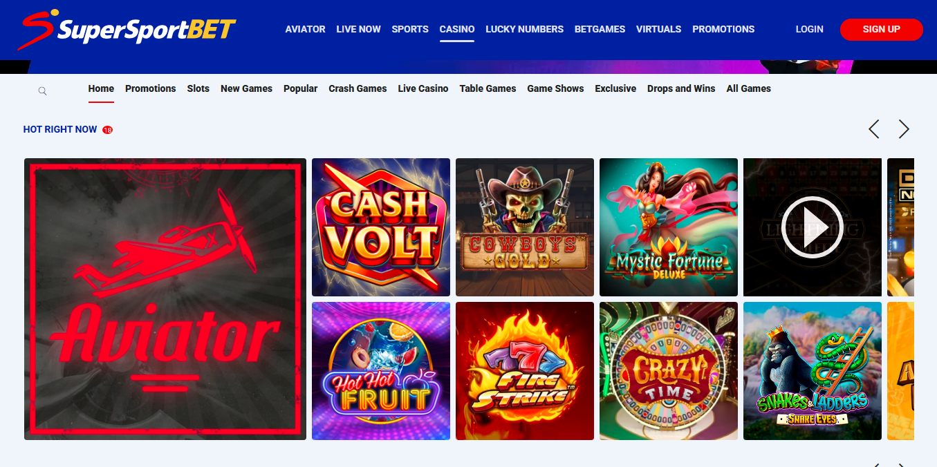 SuperSportBet Aviator Banner