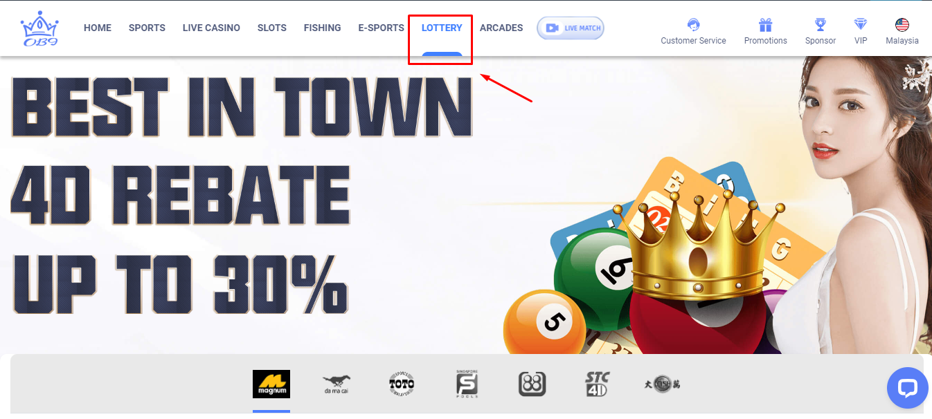 4D Lottery 4D Lottery Section