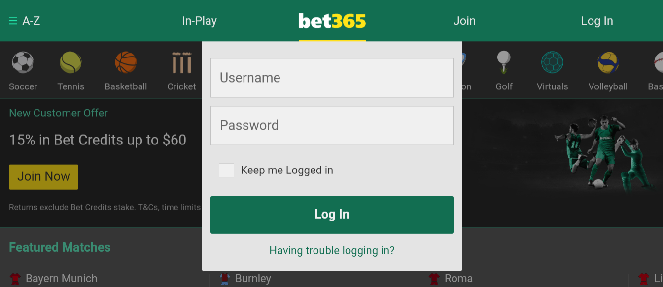 Bet365 login Nigeria Bet365 Nigeria Mobile Login