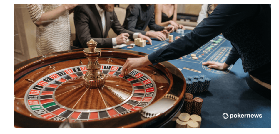 How to win at roulette An image showing the roulette wheel