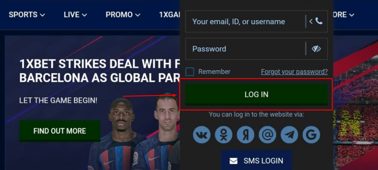 1xbet game download