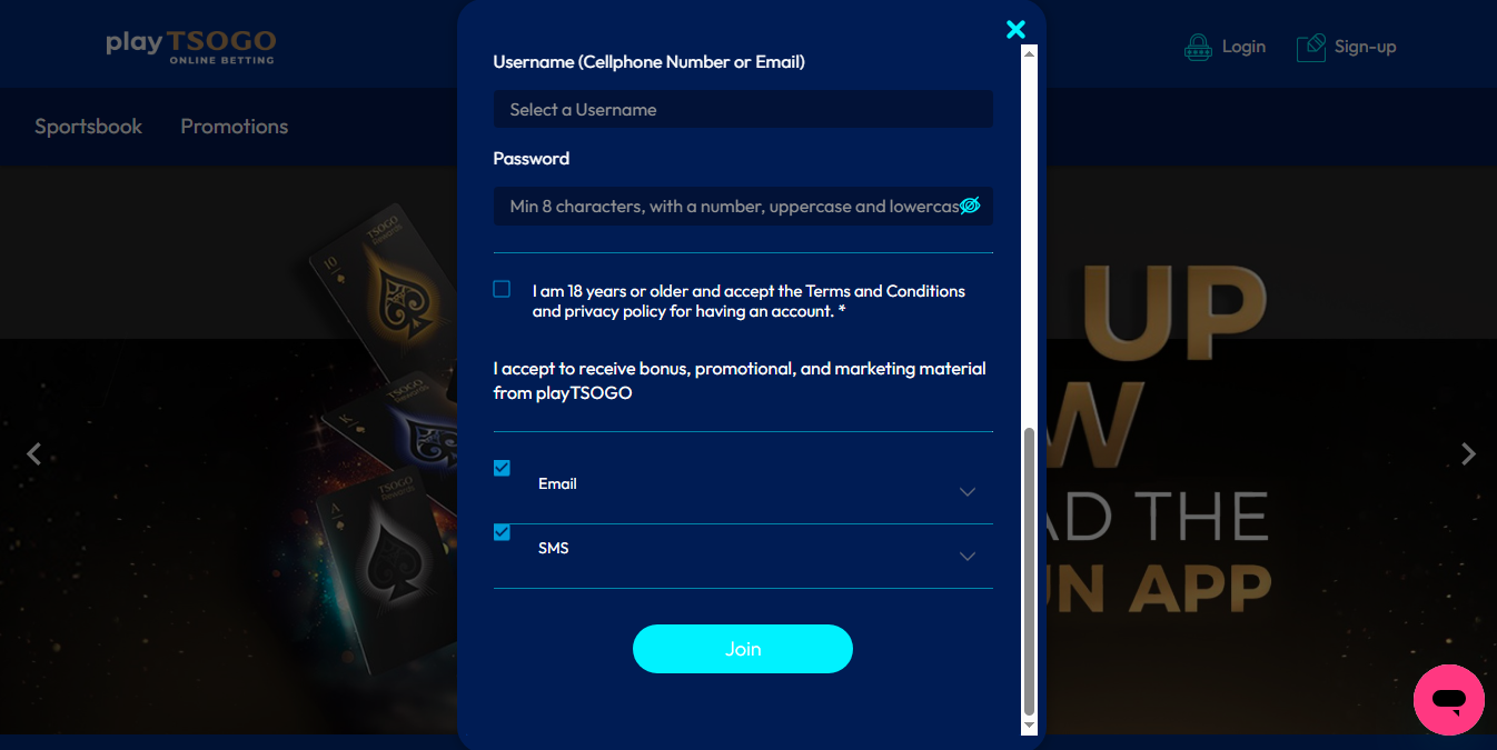 Key in Registration Credentials