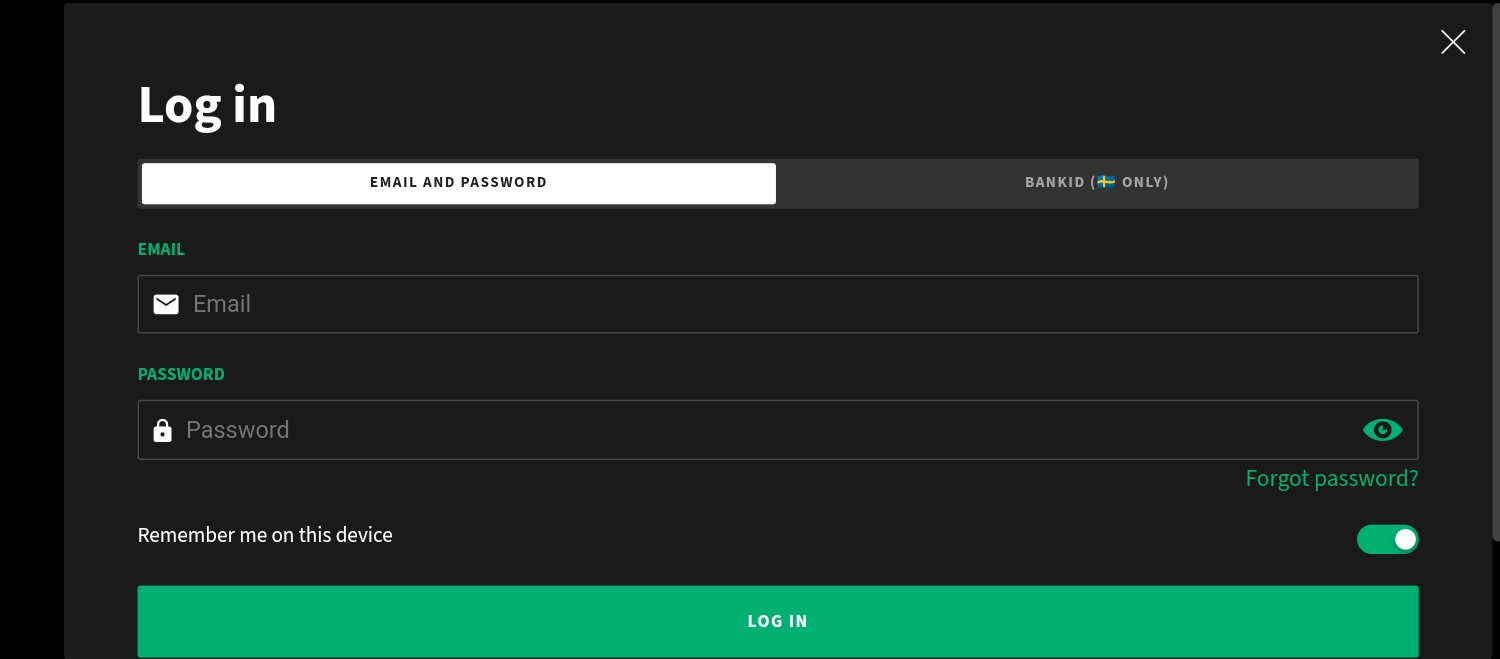 Enter your login details