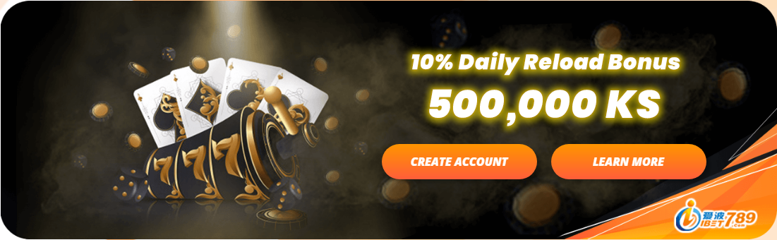An image of the iBet 10% monthly cash back bonus