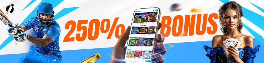Indibet 250% Welcome Bonus