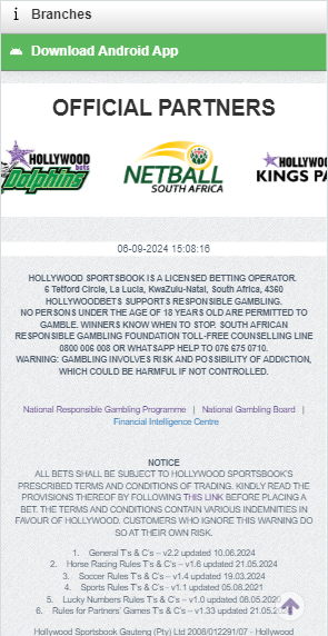 Hollywoodbets Aviator App Image 