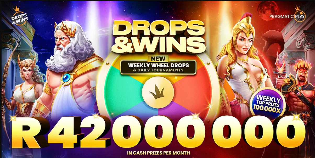 The Easybet Weekly Wheel Drops & Daily Tournaments Banner