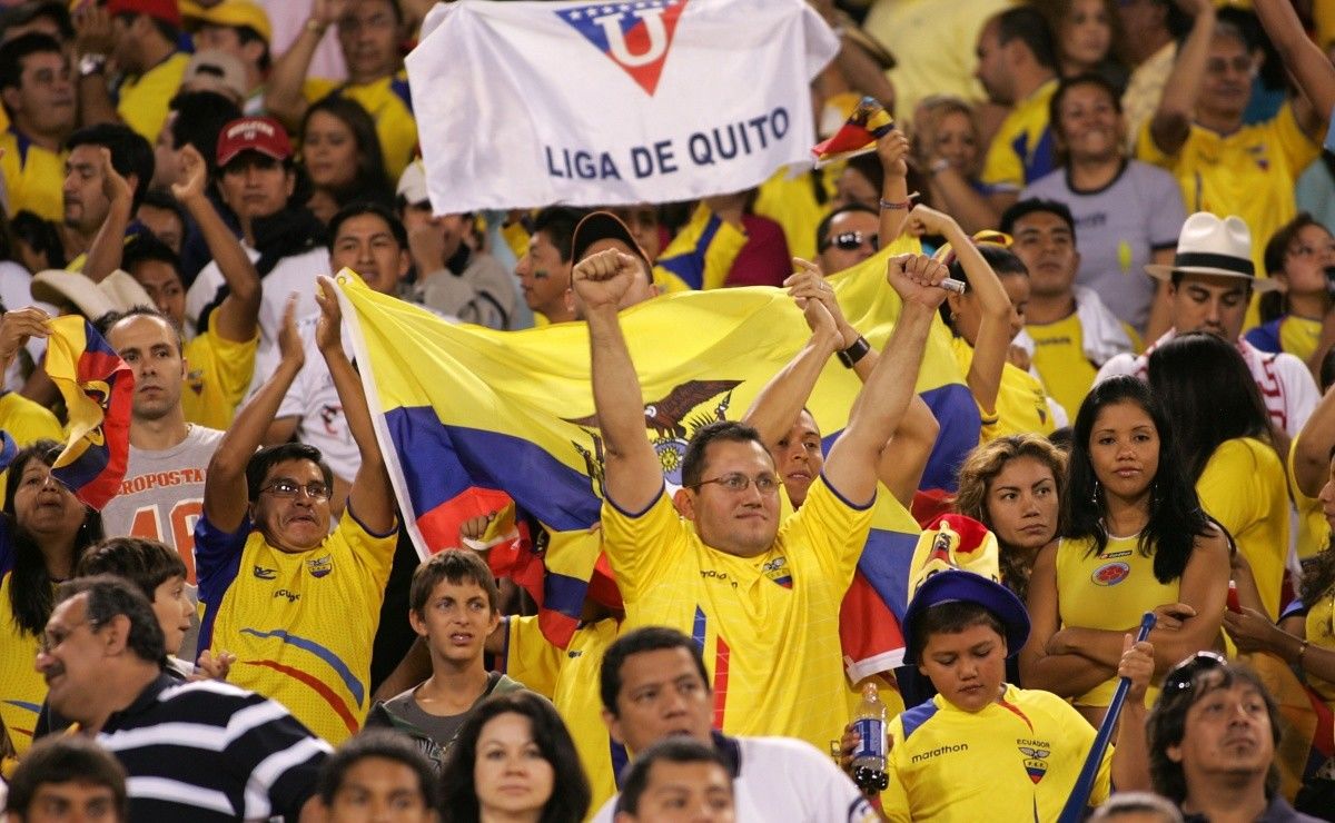 Hinchas de Ecuador, en Qatar 2022
