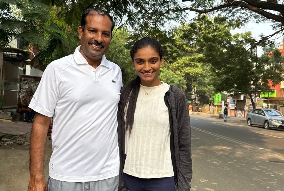 Mohammed Riaz with his daughter Shameena Riaz. @Mohammed Riaz