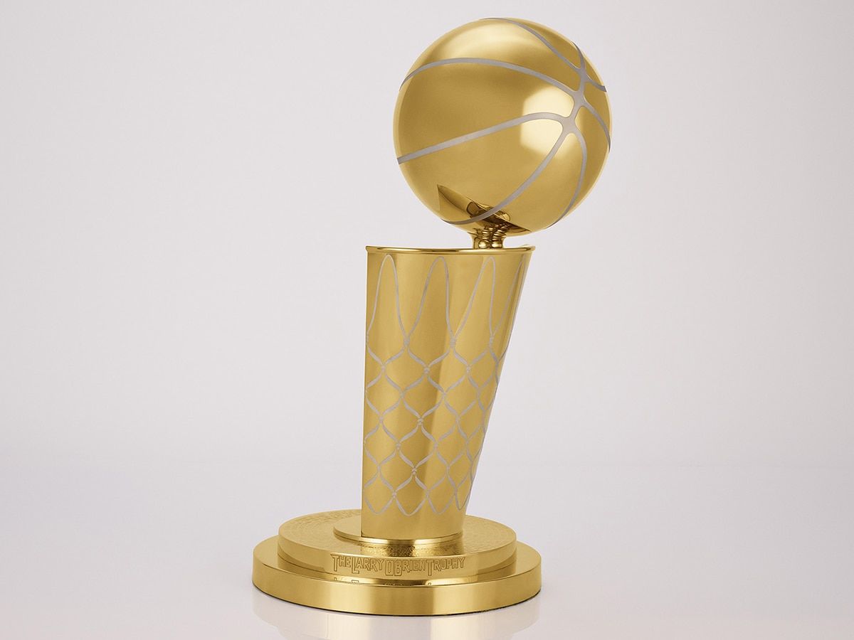New Larry O'Brien Trophy