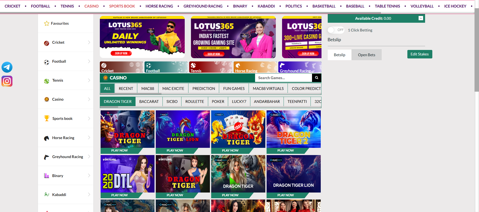 Lotus365 online casino Online casino on lotus365